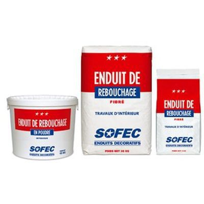 スムージング用塗料 - POWDER  - Sofec - 再栓用 / 屋内用 / 石膏