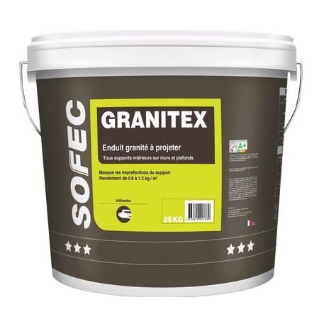 装飾塗料 - GRANITEX - Sofec - 屋内用 / 屋外用 / 壁用