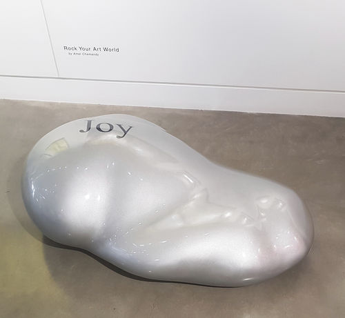 オリジナルデザインガーデンベンチ - JOY - Amel Chamandy® Designs - カーボンファイバー製 / カーブ / 学校用