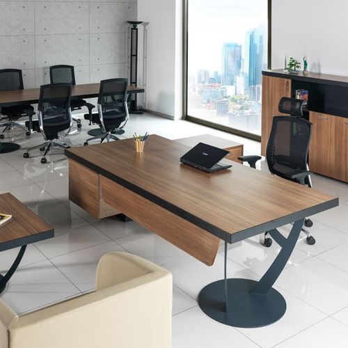 エグゼクティブデスク - EPSILON - Flekssit Office Furniture - 現代風 / メラミン / 収納付き