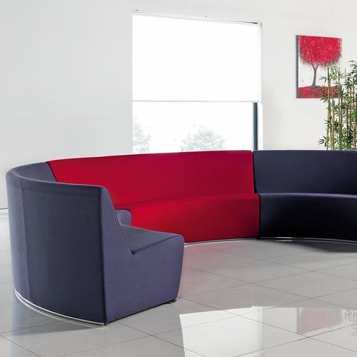 現代風布張りベンチ - EYVAN - Flekssit Office Furniture - 布製 / 木製 / 業務用