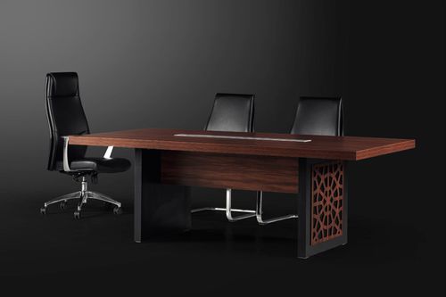 現代風会議用テーブル - ANATOLIA - Flekssit Office Furniture - 木製 / 木製脚 / 長方形