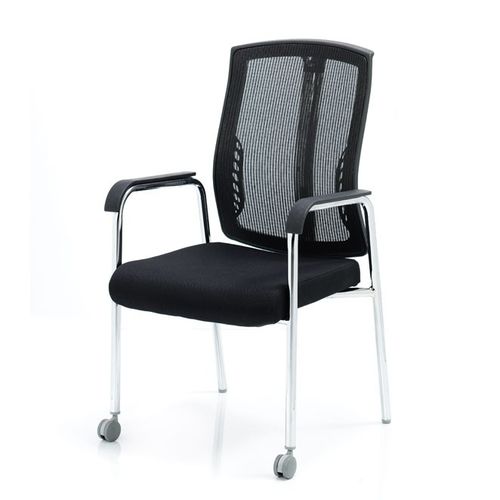 現代風来客用椅子 - NETRIT - Flekssit Office Furniture - 屋内用 / メッシュ / 革製