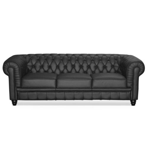 現代風ソファー - KRISTAL - Flekssit Office Furniture - 革製 / 黒色 / 業務用
