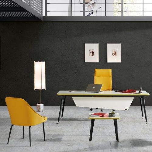 エグゼクティブデスク - CROSS - Flekssit Office Furniture - 現代風 / メラミン / 収納付き