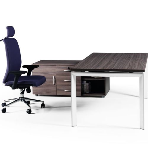 エグゼクティブデスク - FERRO - Flekssit Office Furniture - 現代風 / メラミン / 収納付き