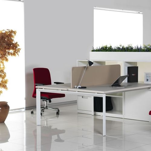 オープンスペース用デスク - FERRO - Flekssit Office Furniture - 現代風 / メラミン / 業務用