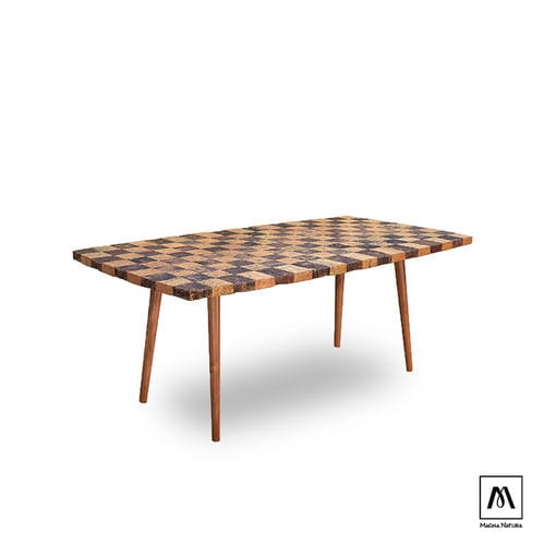 現代風テーブル - GRANADA - MAGNA NATURA | Cork Furniture - コルク製 / 木製脚 / 長方形