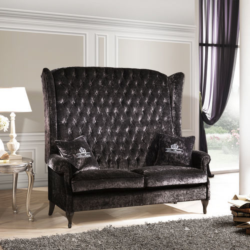伝統的ソファー - BERGER IMPERIALE - DI MARCO INTERIOR SOFA - 布製 / 革製 / 肘掛け付き
