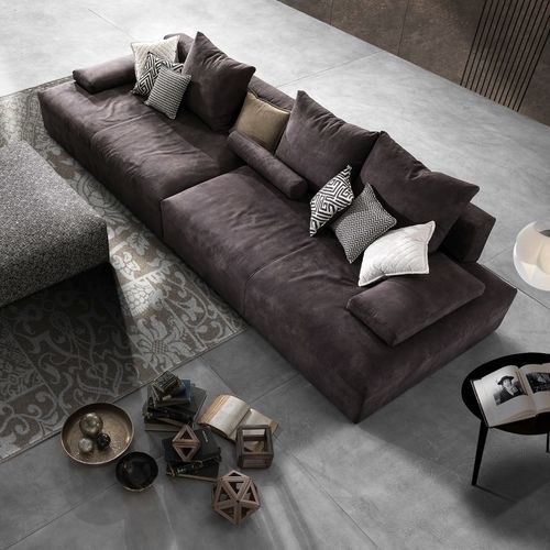 モジュール式ソファー - Metropolis - DI MARCO INTERIOR SOFA - 現代風 / 布製 / 手作り
