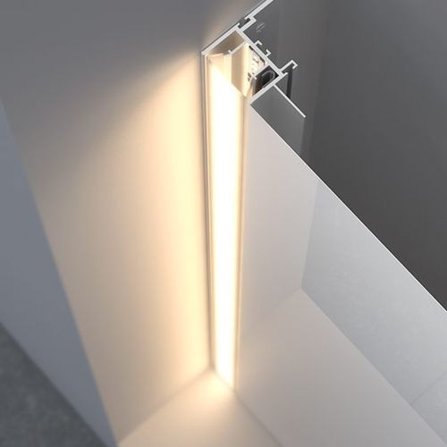 吊り下げ式照明プロファイル - FOLED-BOK - Klus Design - 天井格納式 / LED / 業務用