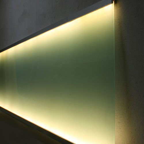 壁取り付け式照明プロファイル - EX-ALU - Klus Design - 地面用 / 天井格納式 / LED