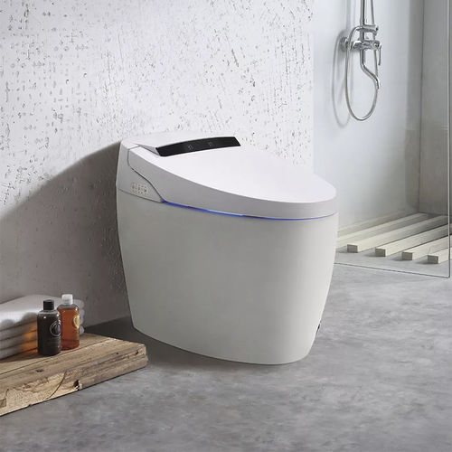 スマートトイレ - MP-M009 - MOPO SANITARY WARE - 自立型 / セラミック製 / 楕円形