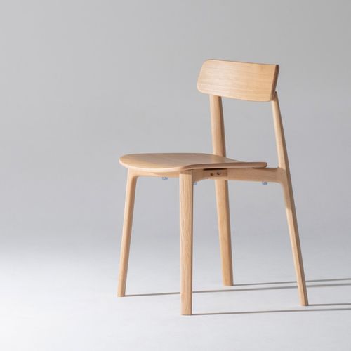 現代風ダイニングルーム用チェア - AATOS - CondeHouse - 屋内用 / オーク材 / 木製脚