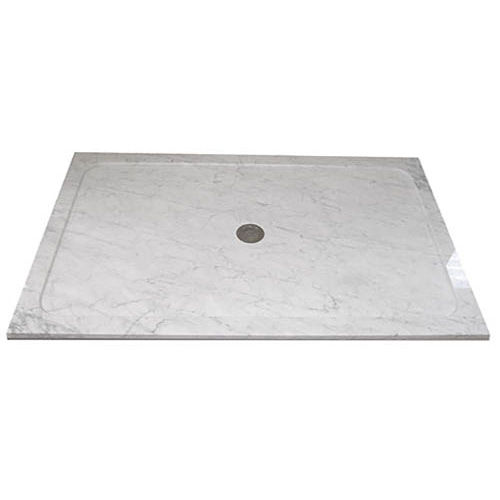 正方形シャワルームの床パネル - WHITE  - INDIA STONE EXPORT - タイル張り用 / 大理石