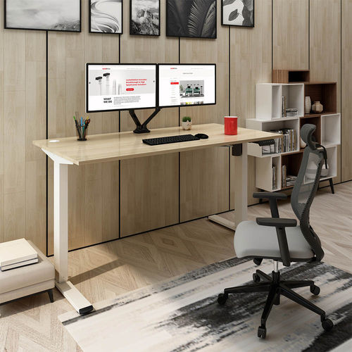 床置きデスク - ET114F-5528 - Loctek Ergonomic Technology Corp. - 2人用 / 現代風 / 木製
