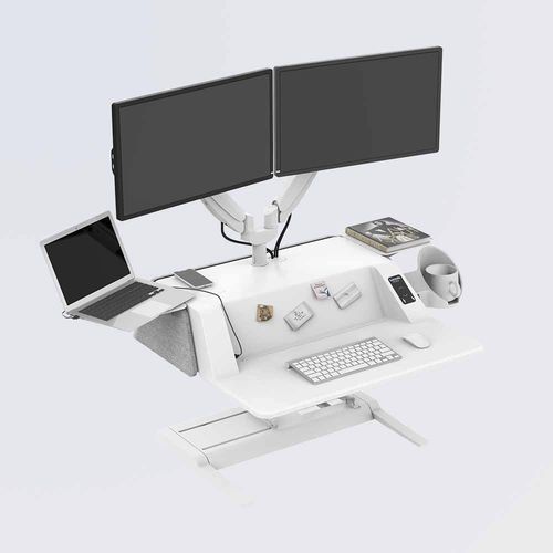 オープンスペース用デスク - EMT106M - Loctek Ergonomic Technology Corp. - 床置き / 現代風 / ストレート