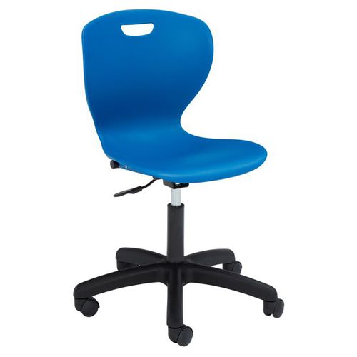 現代風チェア - ZED COMPUTER - Academia furnitures industries - 屋内用 / ポリプロピレン製 / スチール脚