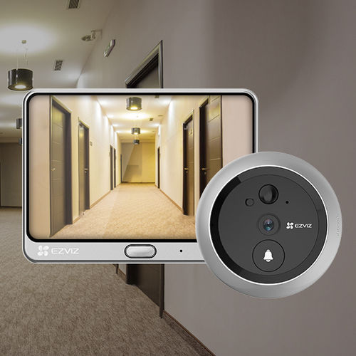 金属製インターフォン - DP1C - EZVIZ - 組み込み式 / 屋外用 / 屋内用