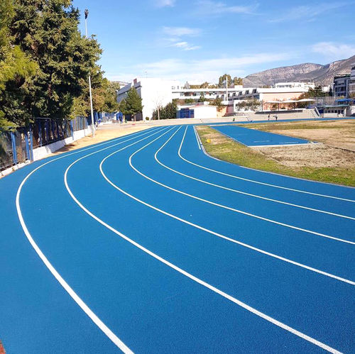 屋内用スポーツ施設用床材 - POLTRACK SANDWICH - KDF - Sports Flooring Production - 屋外用 / 合成素材 / ポリウレタン製