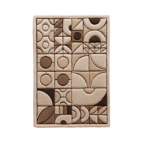 現代風タペストリー - BAS RELIEF - Alp Carpets - 柄付き / ウール製 / ハンド房付け