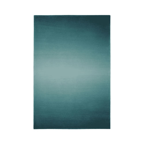 絨毯　緑 - Double Turquoise green - Alp Carpets - 現代風 / 無地 / ウール製
