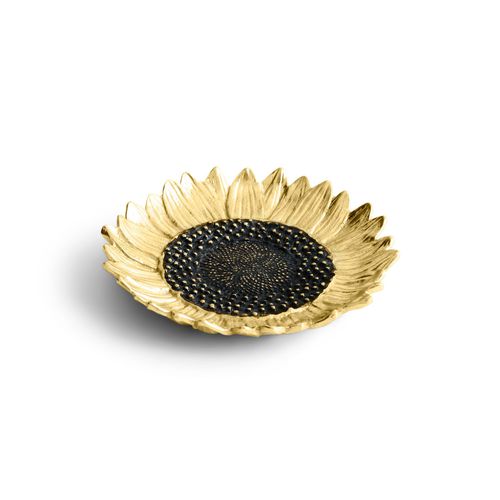 真ちゅう製小物入れ - SUNFLOWER - Michael Aram