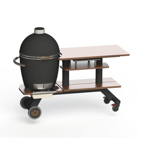 現代風テーブル - KB10-TG400 - kamado B10 Germany - 木製 / スチール脚 / 長方形