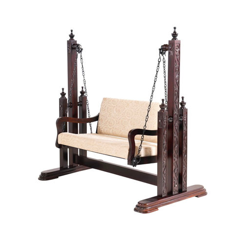 布製スイングチェア - FB-HCJ-101 - Furniture BoutiQ - 無垢材 / 2人用 / 自立型