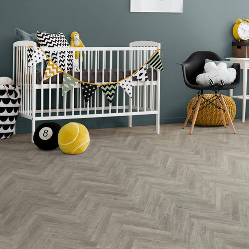 オーク材ラミネートフローリング - BATON ROMPU JAVA LIGHT GREY - Décoplus Parquets - フローティング / 木目調 / 模造フローリング