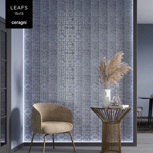 セラミック製タイル - LEAFS | 15x15 - CERAGNI | WALL CERAMIC TILES - マット / 光沢のある / 屋内用