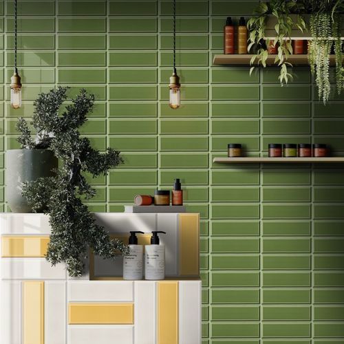 セラミック製タイル - BEVELLED METRO | M10x30 - CERAGNI | WALL CERAMIC TILES - マット / 高光沢 / 屋内用
