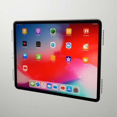 壁取り付け式iPad®スタンド - 002-1-857-WG - Wall-Smart - 家庭用 / 業務用 / 横型