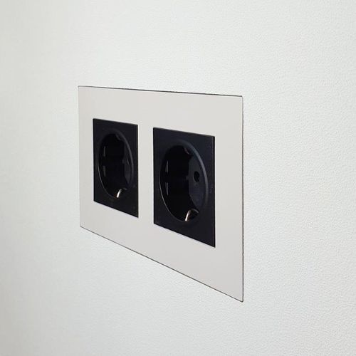 パーティション用アクセスハッチ - 058-1-889 - Wall-Smart - 長方形 / 複合素材 / 組み込み型