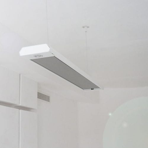 吊り下げ式赤外線ヒーター - B600 - Bilux - 天井取付け式 / 電動式 / 業務用