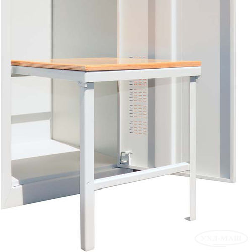 現代風更衣室用ベンチ - SG-400/1 - PJSC UHL-MASH - 木製 / 背もたれなし / 肘掛けなし