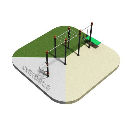 公共スぺース用ウォークアウトパ－ク - DUCG-2006 - DEPORTES URBANOS - 学校用 / バックエクステンション / チェストプレス