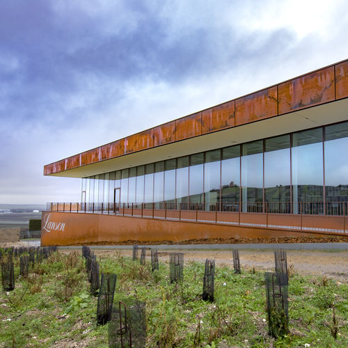 リブシ－トメタル - INDATEN® - ArcelorMittal Building Solutions - スチール製 / パティーナ処理 / 茶色