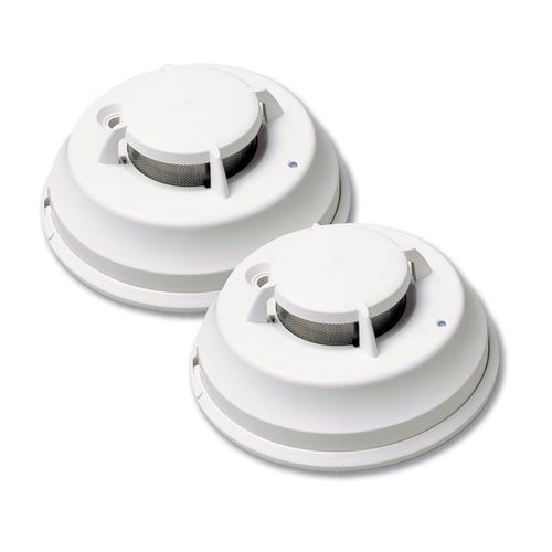 煙検知器 - FSA-410 - Digital Security Controls - 天井取付け式 / 業務用 / 白色