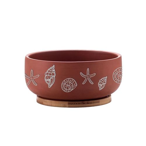 テラコッタ植木鉢 - AN0066-13 - Guangzhou Ancooly Gardening LTD - 自立式 / 円形 / 家庭用