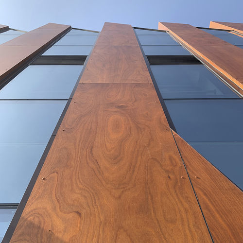 ラミネート装飾パネル - DEBO HUWAI-HPL™ Compact Exterior Nature Wood03 - DEBO - 外壁用 / 滑らかな仕上げ / 木目調