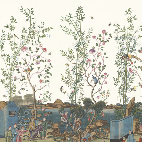 現代風壁紙 - SC109 Canton Reverie Original - Iksel Decorative Arts - 自然模様 / 花 / パノラマ