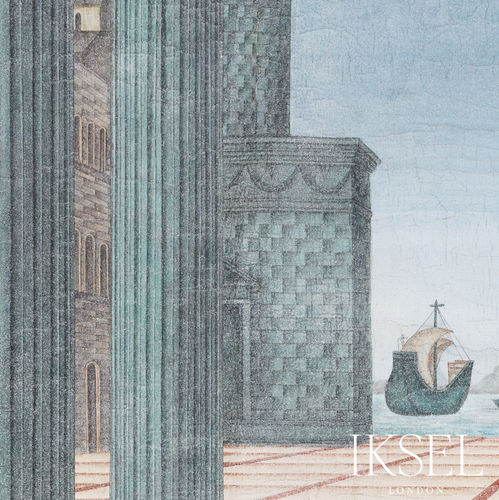 現代風壁紙 - MU101 Brunelleschi Perspective - Iksel Decorative Arts - グラスファイバー / ビニール製 / パノラマ