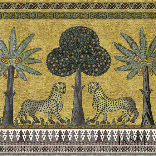 現代風壁紙 - SC149 Palermo Landscape Original - Iksel Decorative Arts - 自然模様 / 花柄 / 幾何学模様