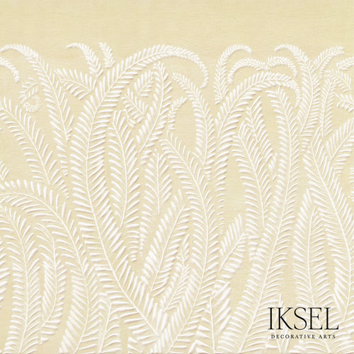 現代風壁紙 - SC143 Art Deco Fern - Iksel Decorative Arts - ビニール製 / 自然模様 / 花柄