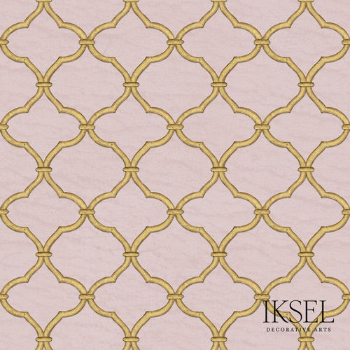 現代風壁紙 - RW324 Jali Catur - Iksel Decorative Arts - グラスファイバー / ビニール製 / 幾何学模様