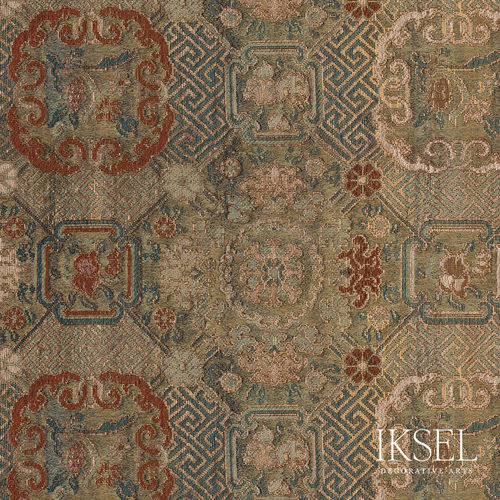 クラシック壁紙 - RW930 Japanese Medallions - Iksel Decorative Arts - 不織布製 / グラスファイバー / ビニール製