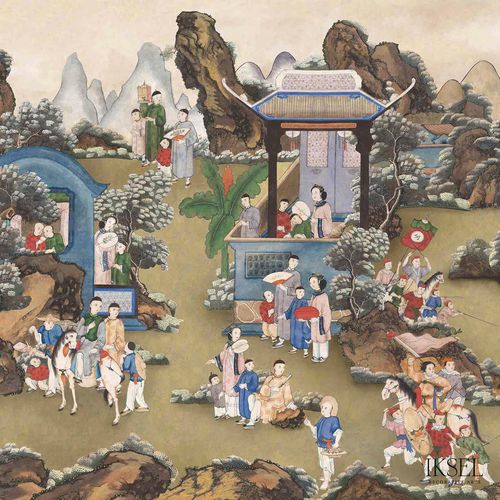 現代風壁紙 - SC159 Chinese Suite - Iksel Decorative Arts - グラスファイバー / ビニール製 / 自然模様