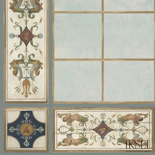 現代風壁紙 - CE127 Directoire Ceiling II - Iksel Decorative Arts - グラスファイバー / ビニール製 / パノラマ