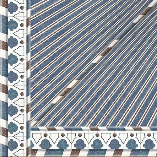 現代風壁紙 - KUBILAI'S TENT DEEP X-CEILING CE112 - Iksel Decorative Arts - ビニール製 / 縞模様 / 幾何学